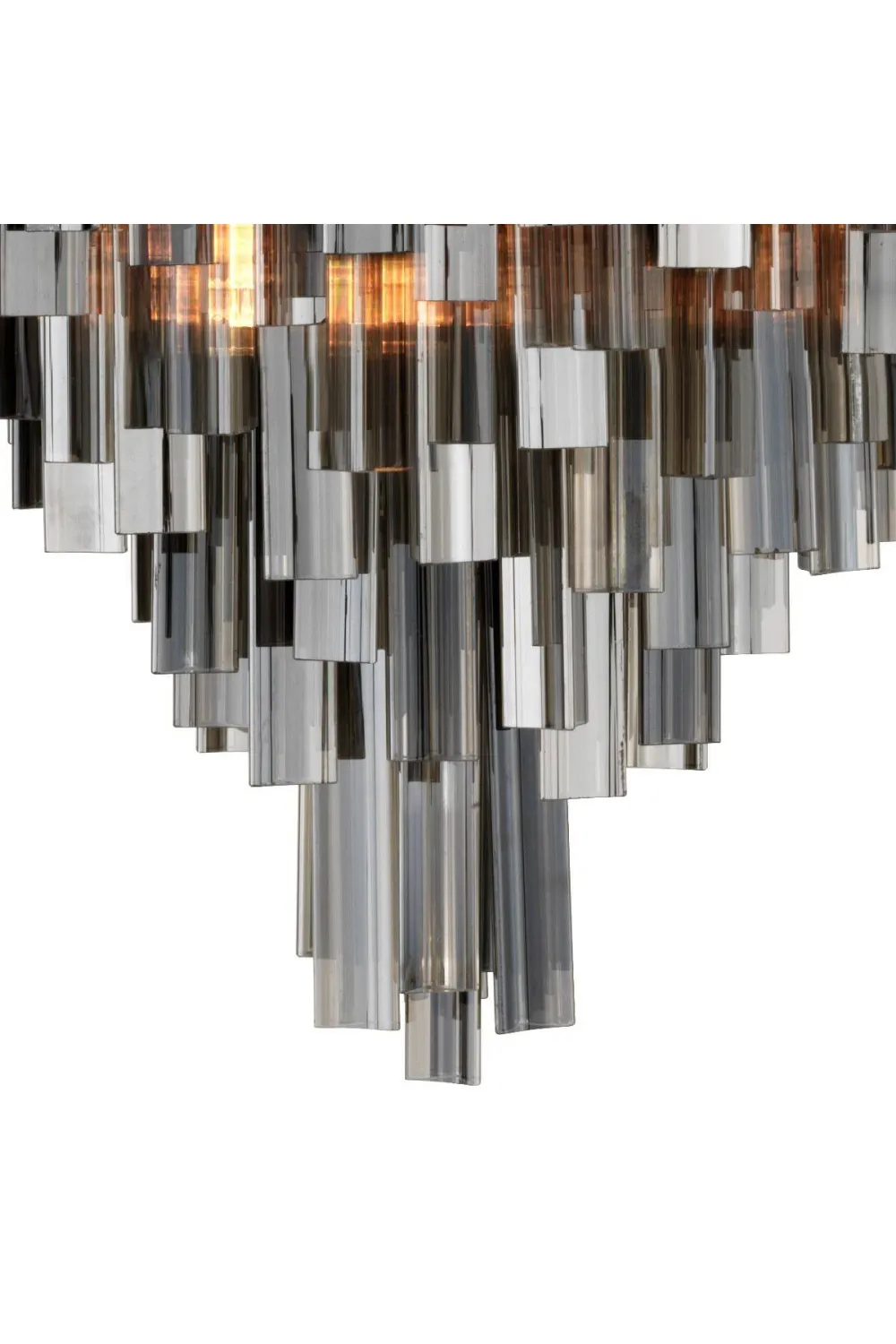Smoked Glass Chandelier | Eichholtz Salerno