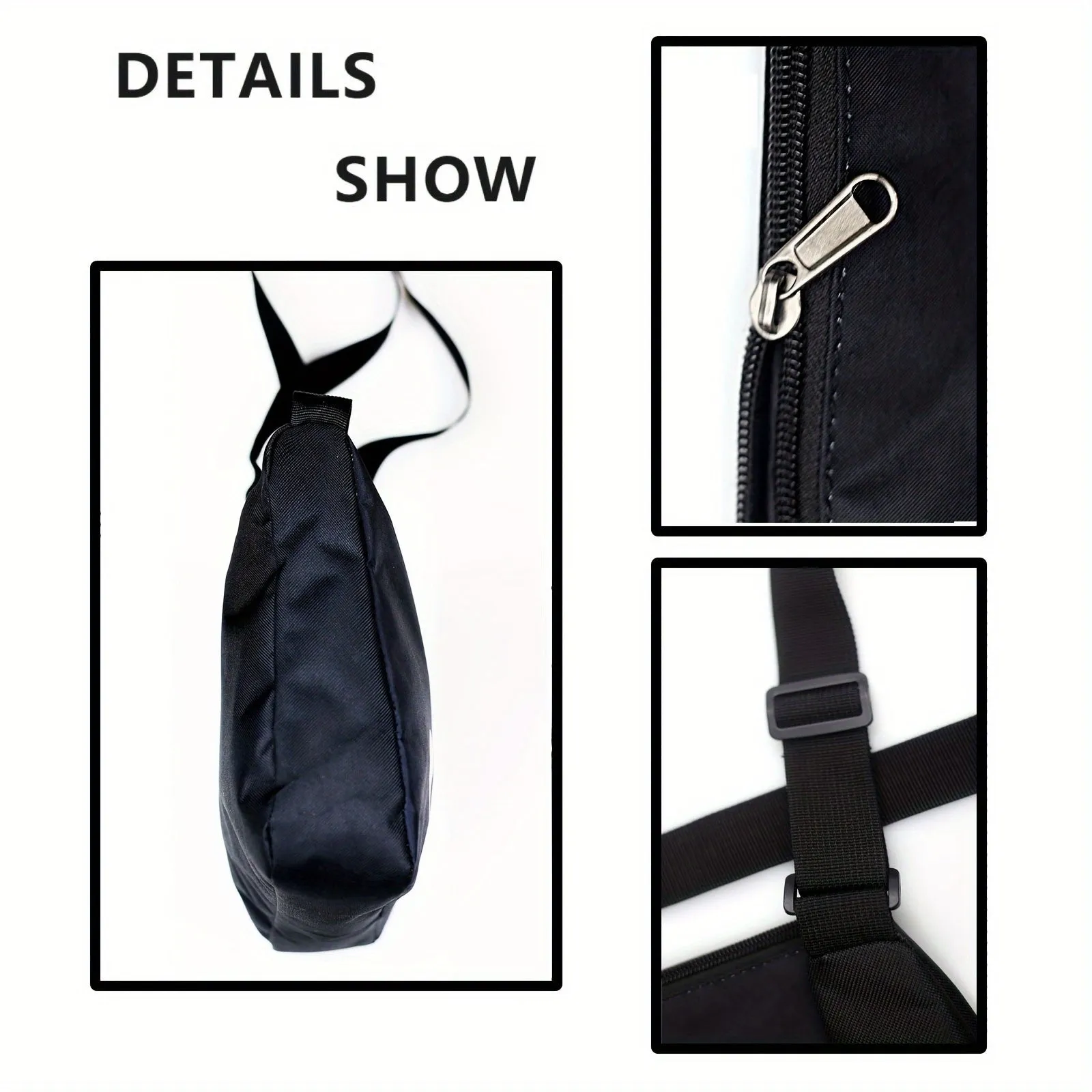 Snowman Pattern Single Shoulder Bag, Fabric Crossbody Bag with Inner Pocket Single Shoulder Bag, Versatile Small Square Bag Wallet Mobile Phone Bag, Suitable for Girls, Teenagers, Female Workers, Sling Bag, Best Choice for Holiday Gifts