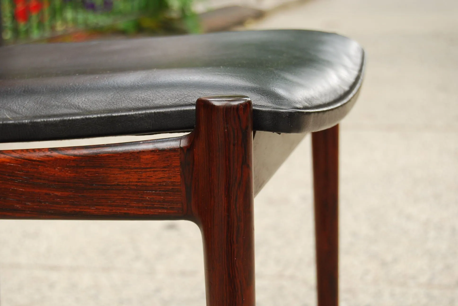 SOLD -- BRUSKBO NORWEGIAN ROSEWOOD DINING SET