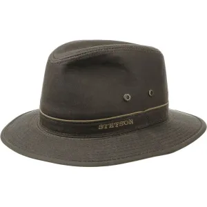 Stetson Men&#x27;s Ava Waxed Cotton Brown | Buy Stetson Men&#x27;s Ava Waxed Cotton Brown here | Outnorth
