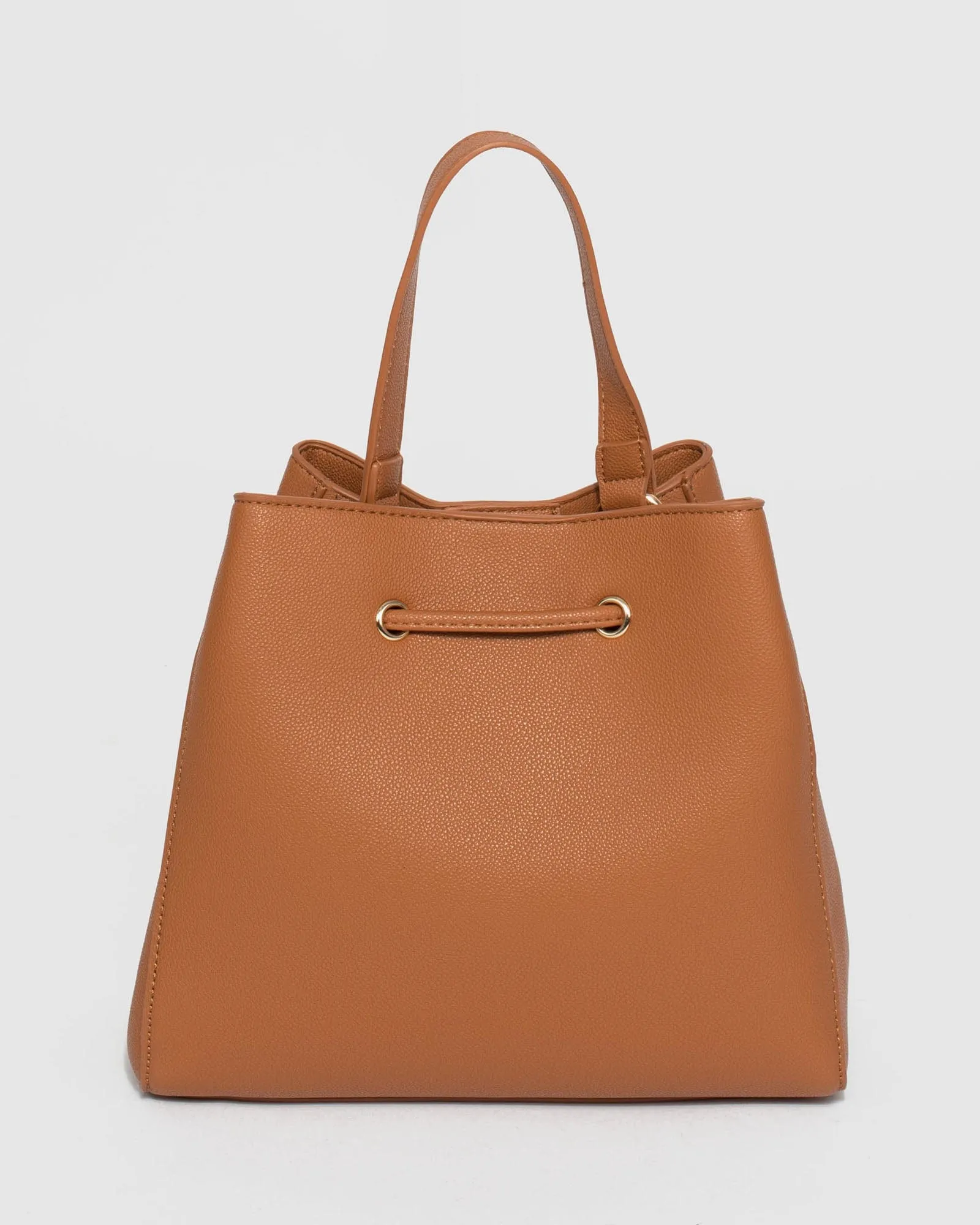 Tan Lata Bucket Bag