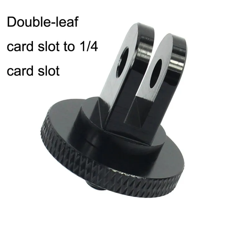 TELESIN Aluminum Alloy 1/4 Transfer Head Sports Camera Accessories For GoPro HERO11 Black / HERO9 Black / DJI Osmo Action 3
