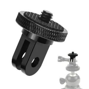 TELESIN Aluminum Alloy 1/4 Transfer Head Sports Camera Accessories For GoPro HERO11 Black / HERO9 Black / DJI Osmo Action 3