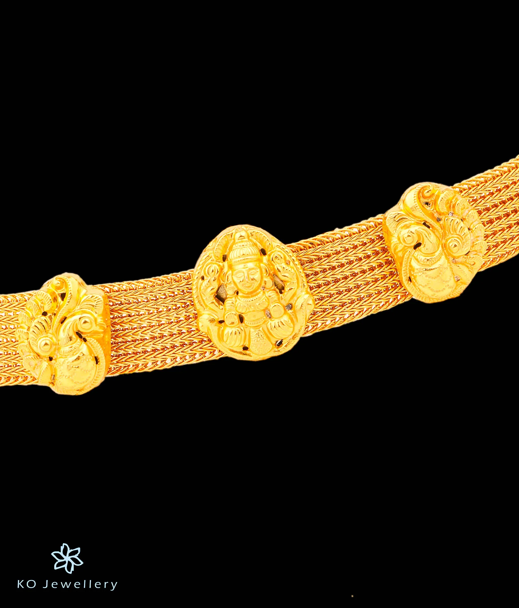 The Myra Silver Lakshmi  Bridal Waist-belt