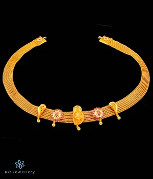 The Sahiti Silver Bridal Waist-belt