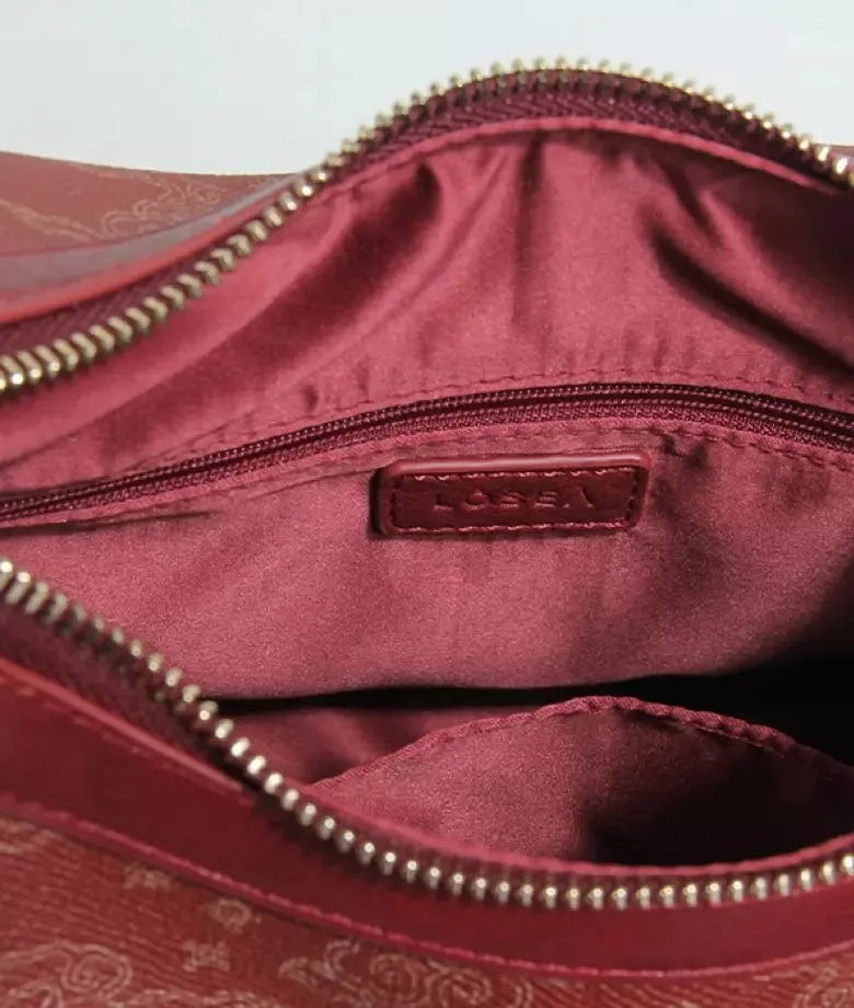 THREE GORGES auspicious clouds hobo bag