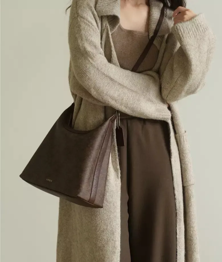 THREE GORGES auspicious clouds hobo bag