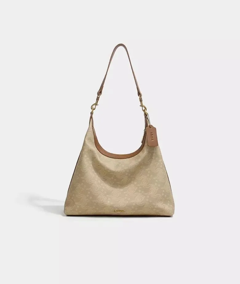 THREE GORGES auspicious clouds hobo bag