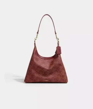 THREE GORGES auspicious clouds hobo bag