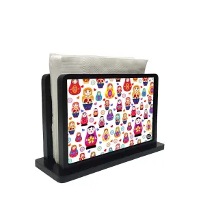 Tissue Holder Paper Napkin Stand - Babushka Dalls