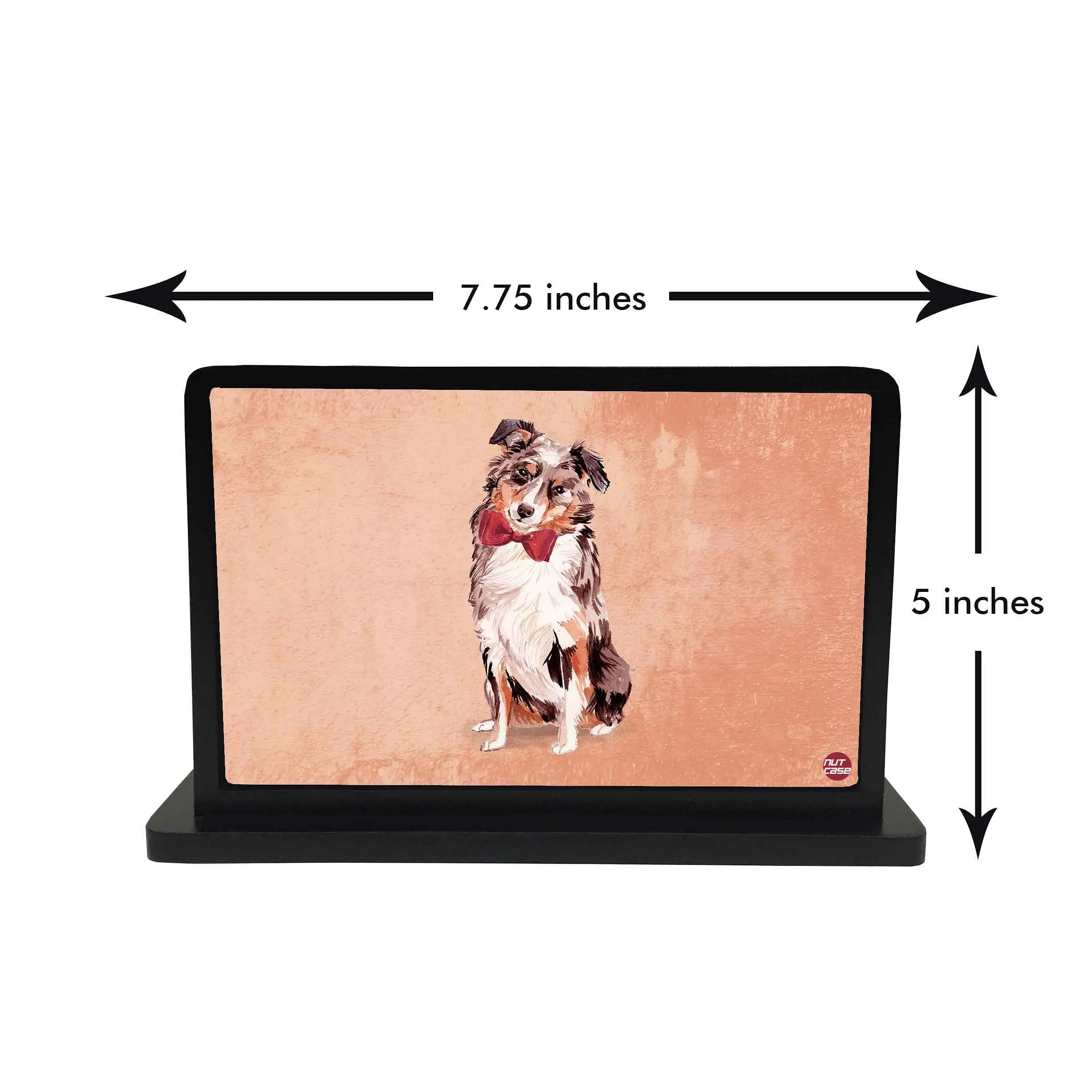 Tissue Holder Paper Napkin Stand - Beautiful Dog