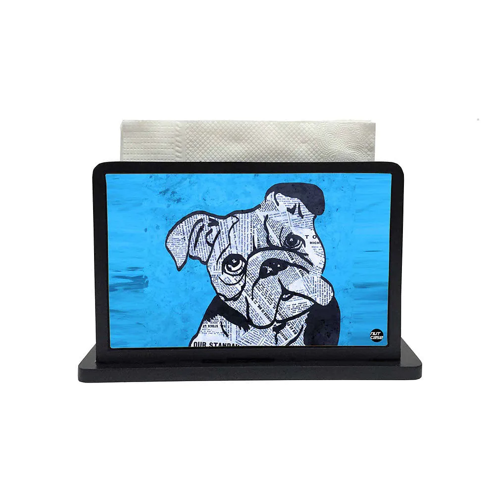 Tissue Holder Paper Napkin Stand - Cute Lap Dog