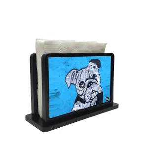 Tissue Holder Paper Napkin Stand - Cute Lap Dog