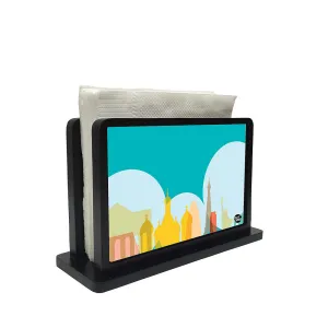 Tissue Holder Paper Napkin Stand - Iconic City Art