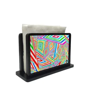 Tissue Holder Paper Napkin Stand - Kaleidoscope