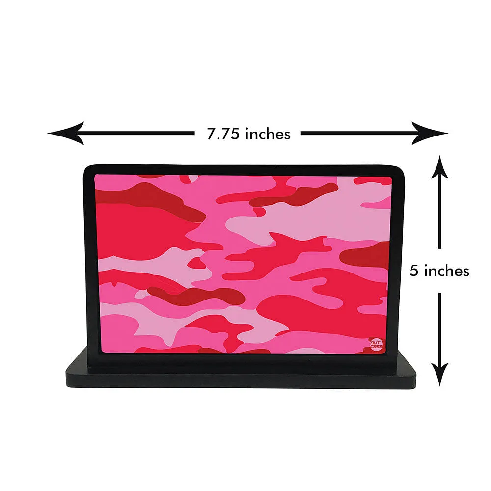 Tissue Holder Paper Napkin Stand - Pink Camo