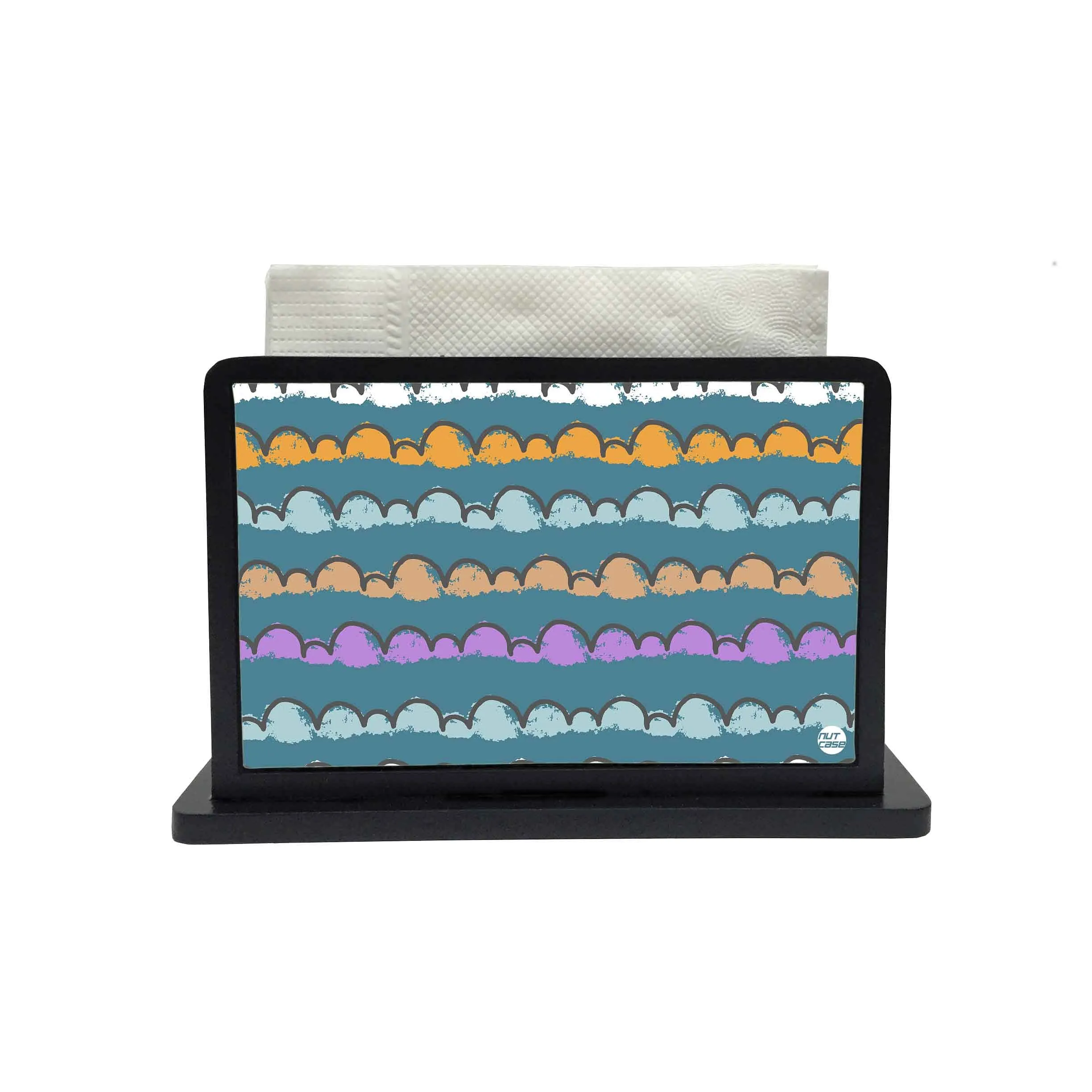 Tissue Paper Napkin Holder Stand - Clouds of Color