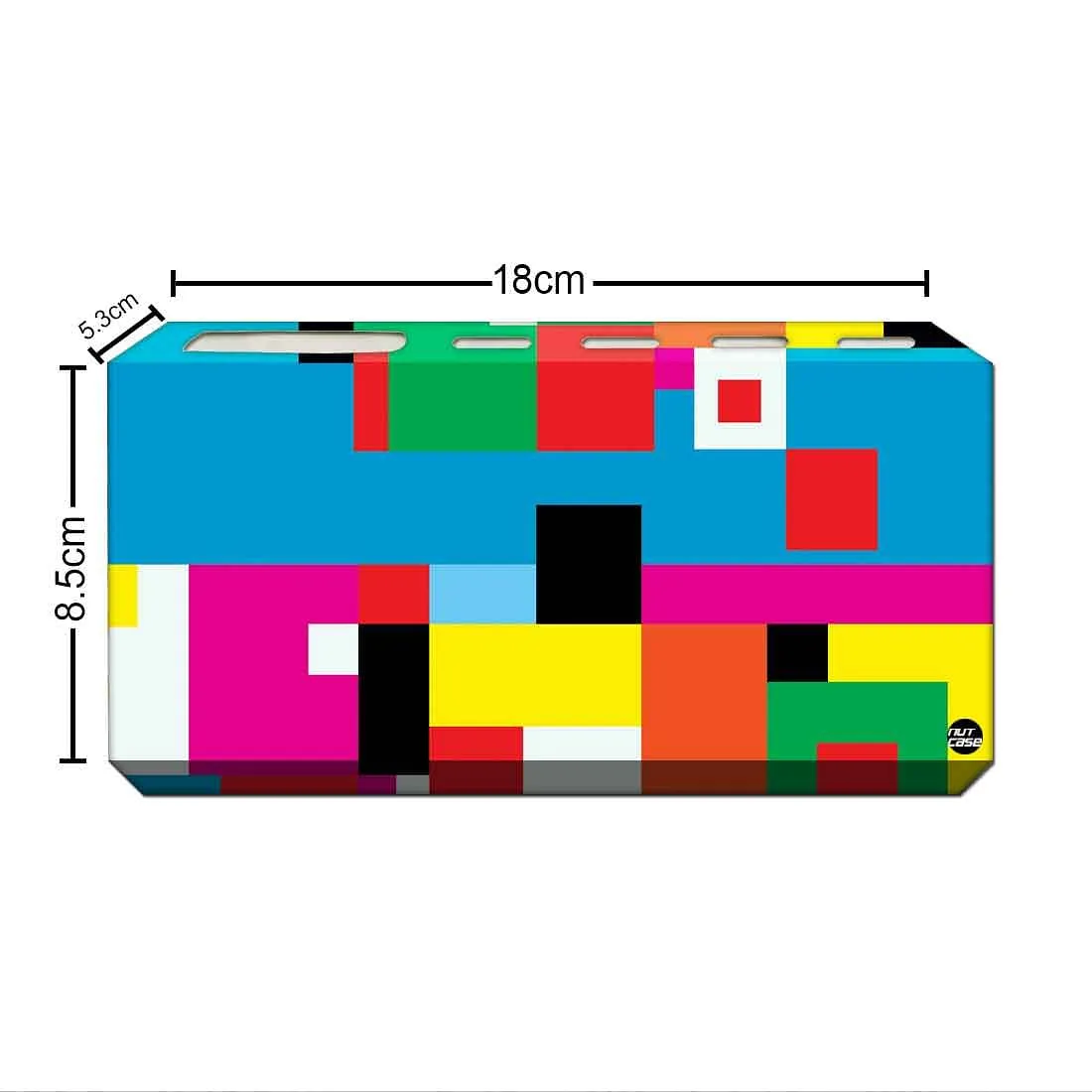 Toothbrush Holder Wall Mounted -Blocks of Color