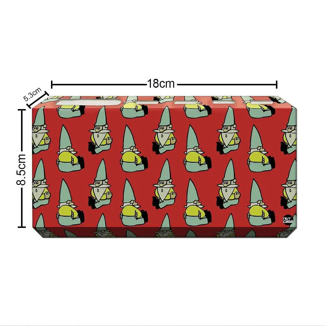 Toothbrush Holder Wall Mounted -Gnome Red
