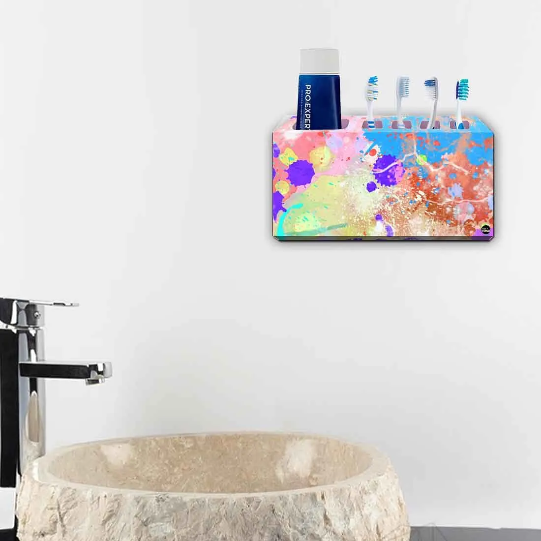 Toothbrush Holder Wall Mounted -Teen Art