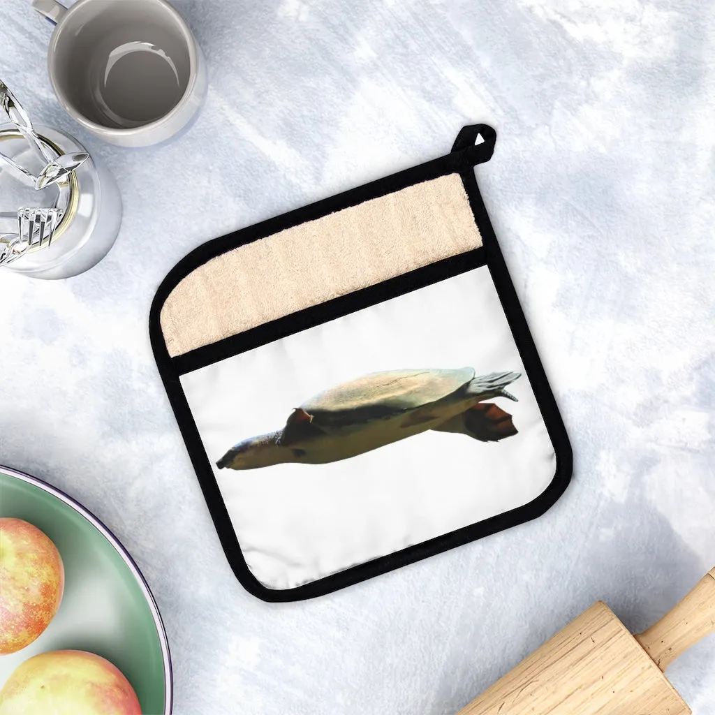 Turtle Pot Holder with Pocket