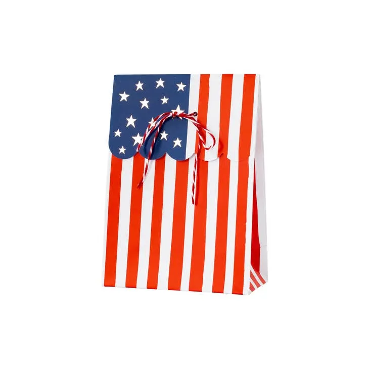 USA Flag Treat Bags -12pk MA23 S9258