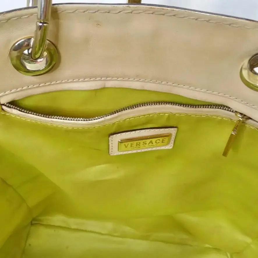 Versace Tote Bag Multi Colored and Rare