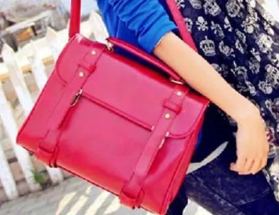 Vintage Messenger PU Leather Bag