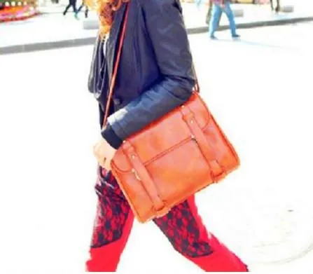 Vintage Messenger PU Leather Bag