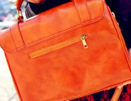 Vintage Messenger PU Leather Bag
