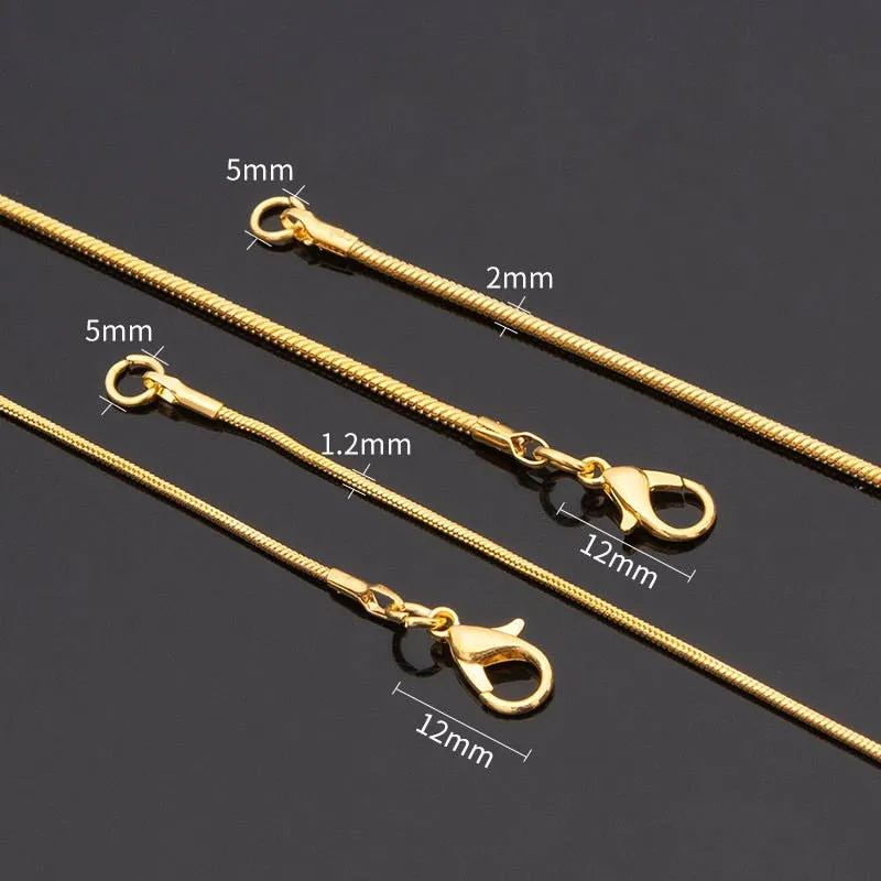 Vintage Snake Chain Necklace