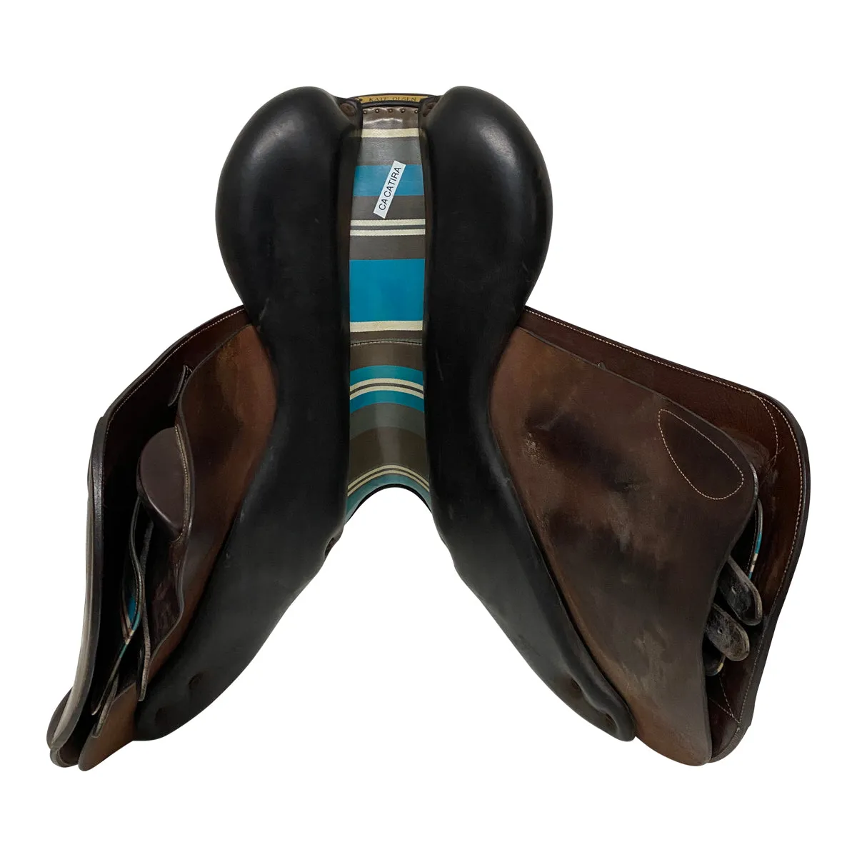 Voltaire 2018 Palm Beach Saddle in Chocolate - 17"