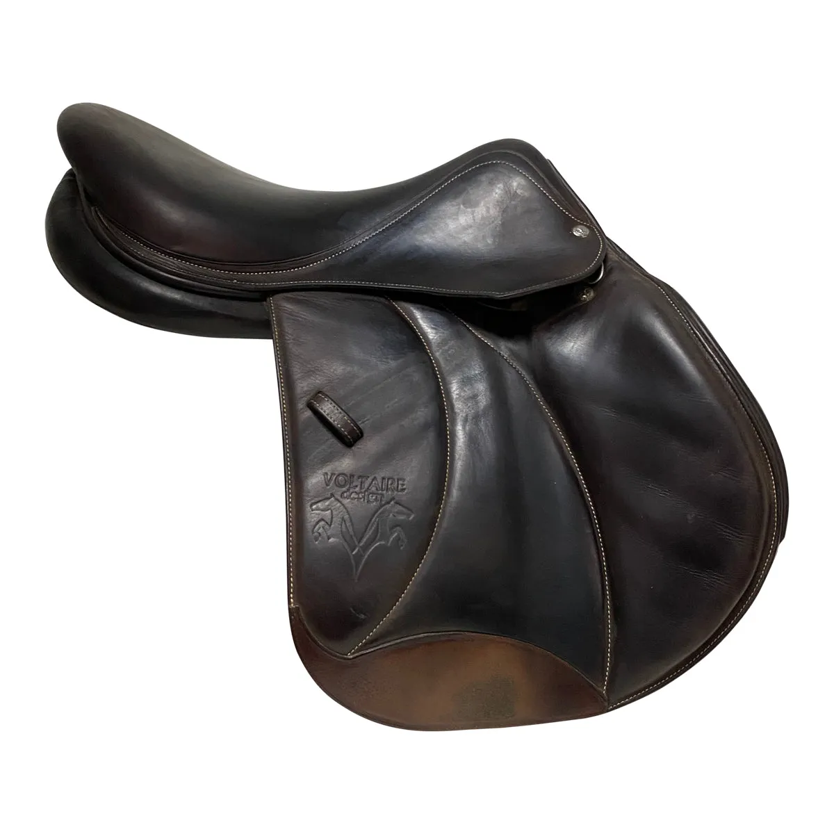 Voltaire 2018 Palm Beach Saddle in Chocolate - 17"