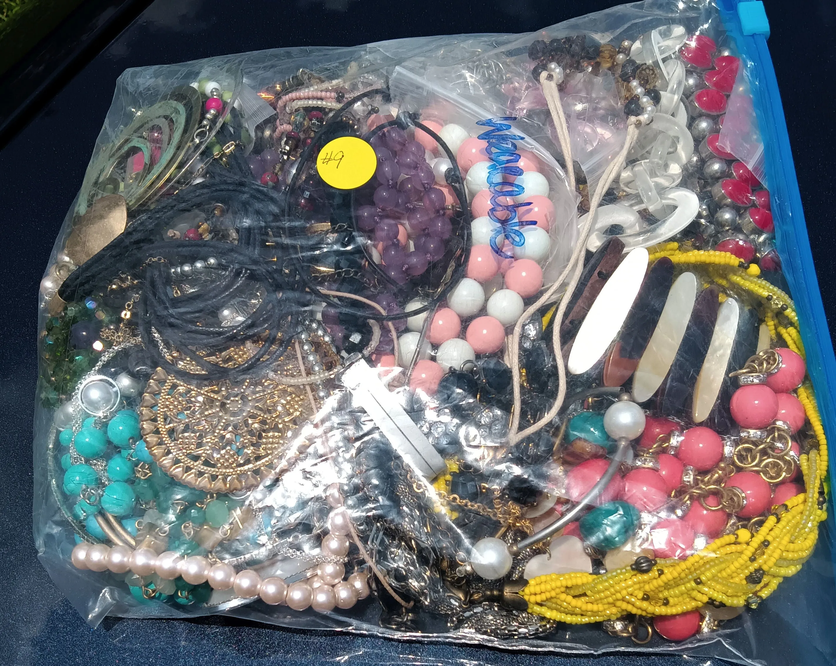 Wearable Mixed Costume Jewelry Mystery Bag #9