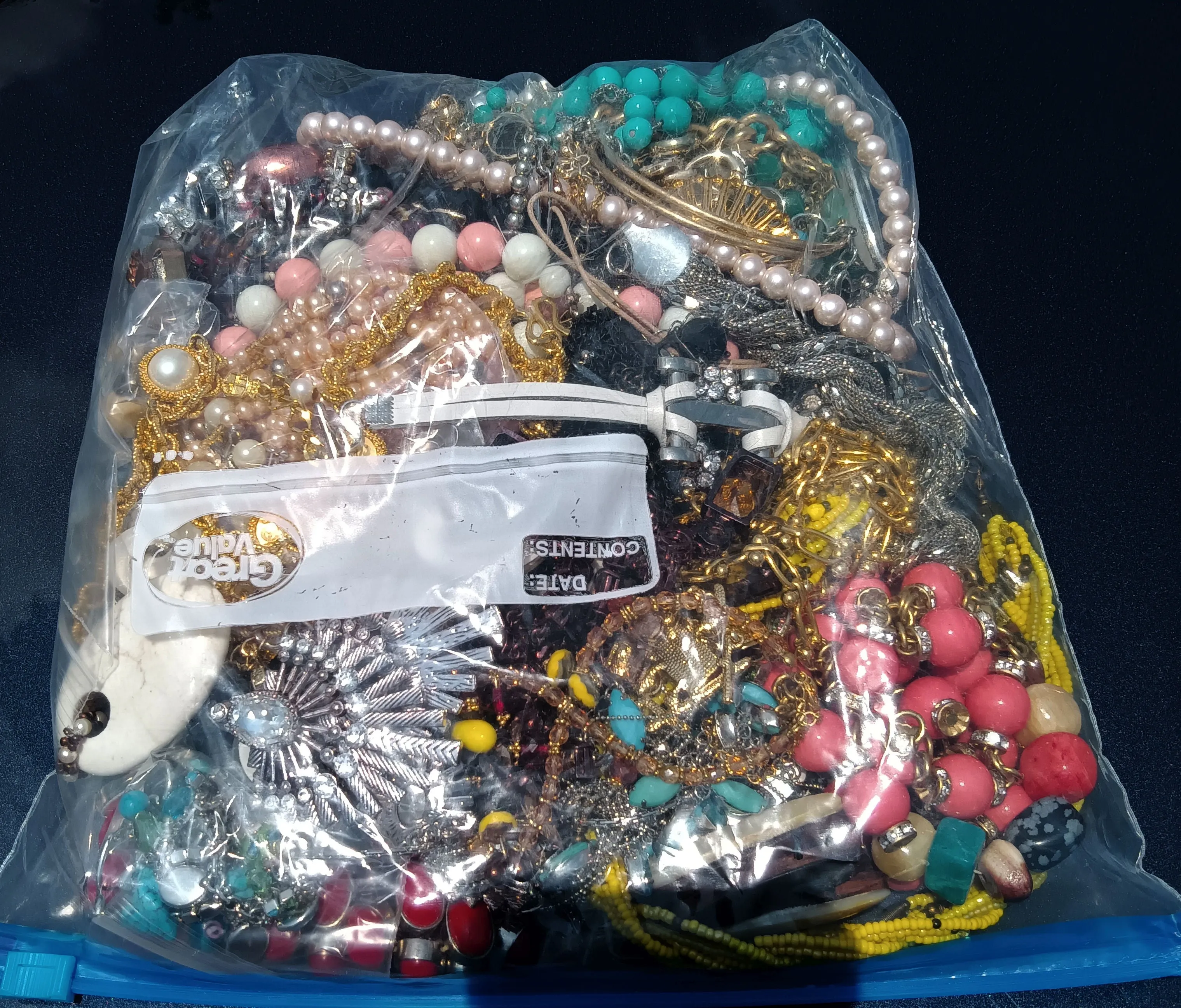 Wearable Mixed Costume Jewelry Mystery Bag #9