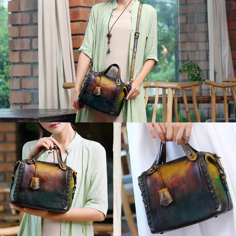 Womens Designer Leather Handbags Crossbody Bags Purse for Women