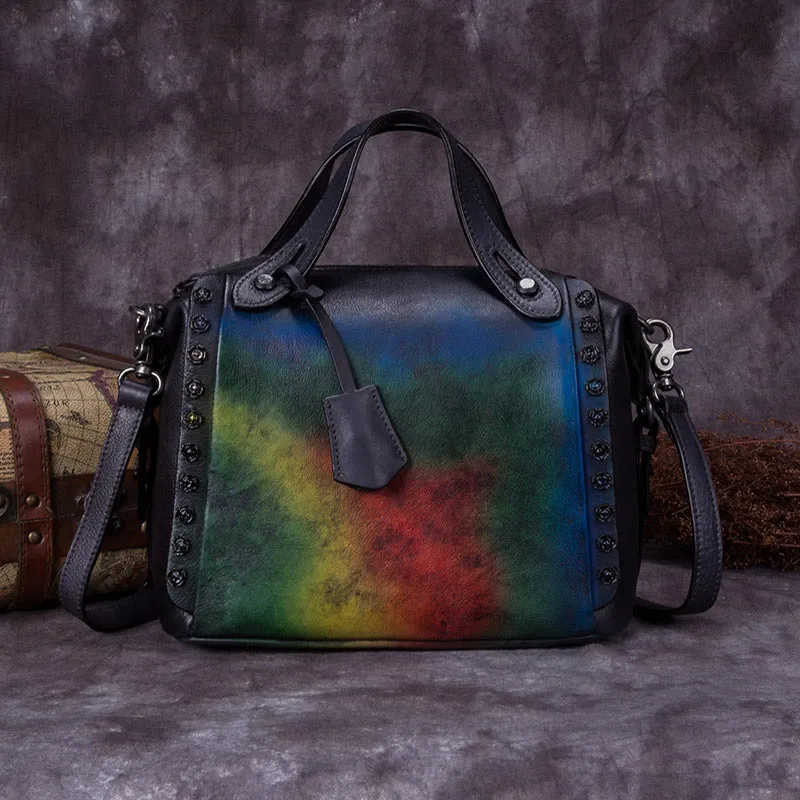 Womens Designer Leather Handbags Crossbody Bags Purse for Women