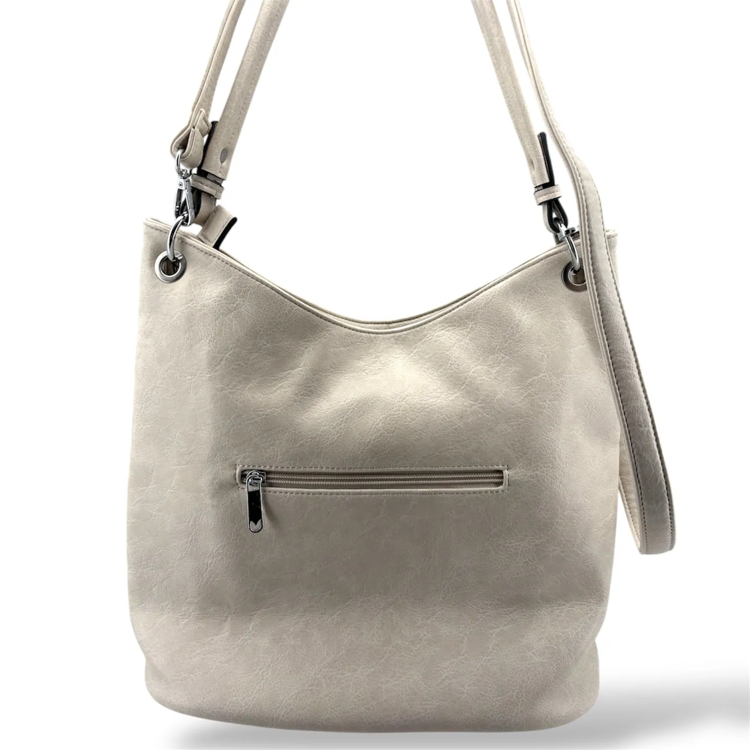 YD-7358 - Patch Design Hob Shoulder Bag - 8 color